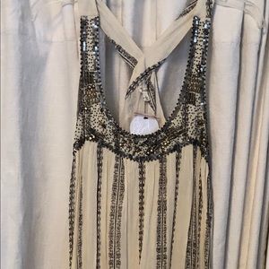 Gorgeous cream dress. Brand new with tags